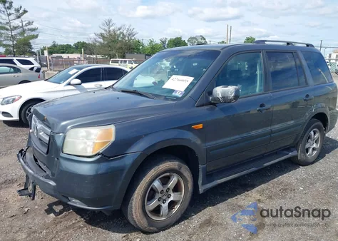 2006 Honda Pilot Ex-L z USA, uszkodzony, nr VIN 2HKYF18576H500983